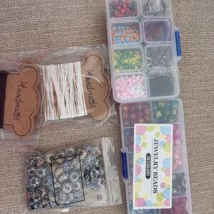 New Colorful Bead Jewelry Making Kit